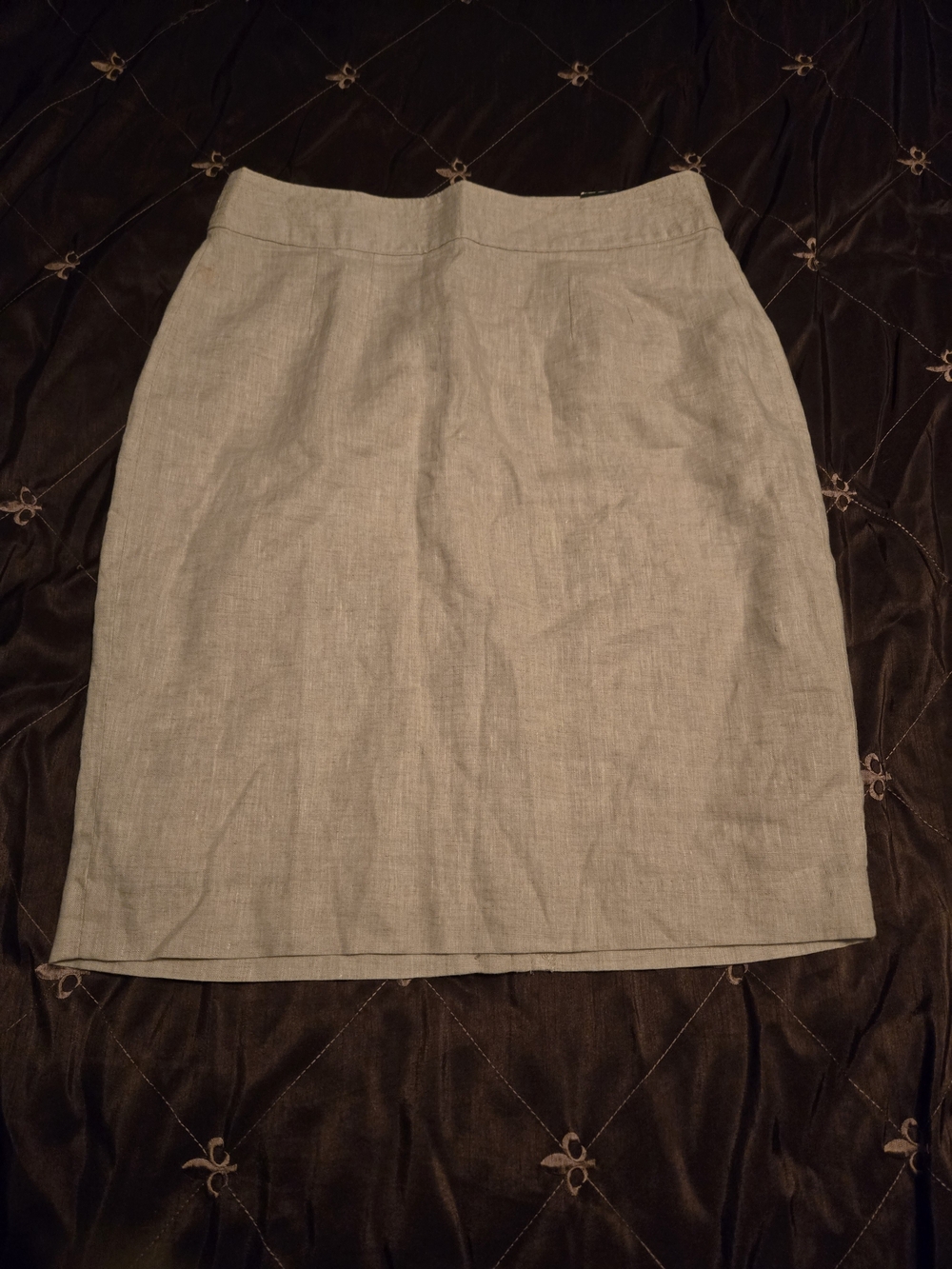 Banana Republuc Classic Light Gray Women's Pencil Skirt